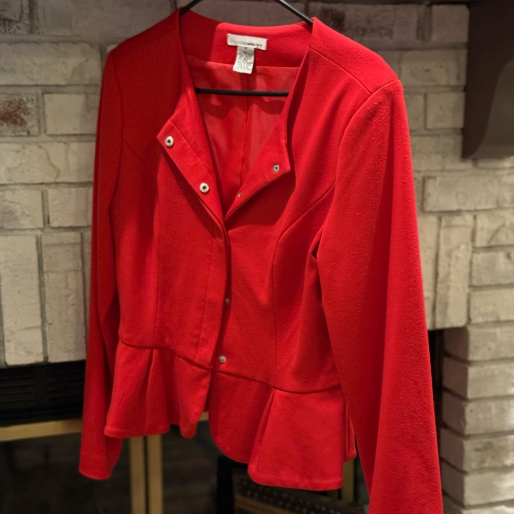 Red jacket